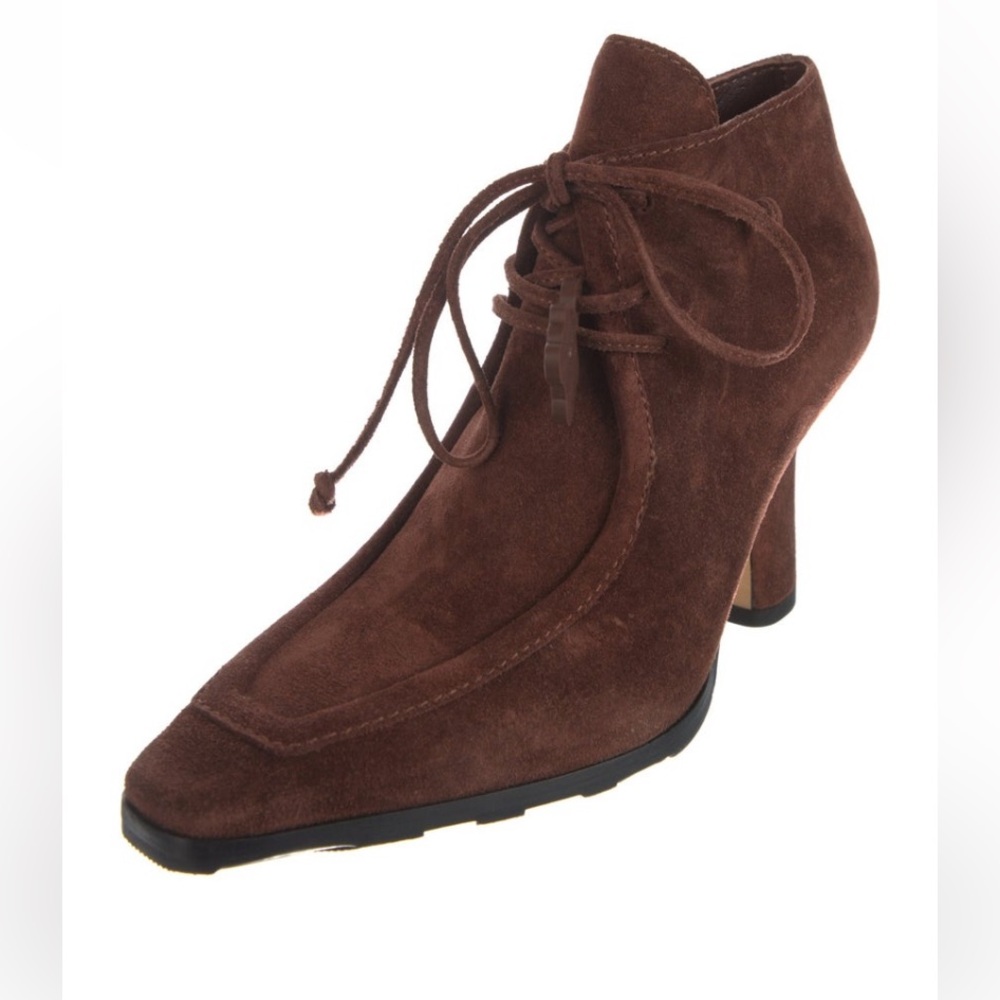 Burberry suede booties Size 5/ 35.5